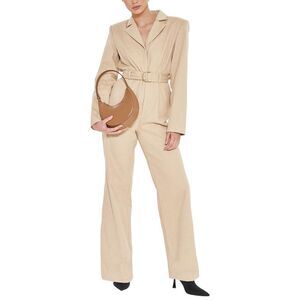 Extro&Vert Womens  Bailey Jumpsuit, Grey